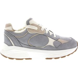 Dames Veterschoenen Xsensible Helix Grey Combi Grijs - Maat 38