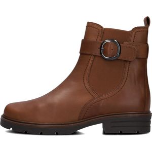 Gabor 653.1 Enkellaarsjes - Enkelboots met rits - Dames - Camel - Maat 37,5