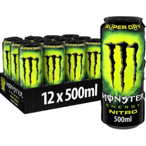 Monster Nitro 12x 500ml Super Dry (Voordeel Verpakking)