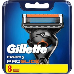Gillette - Fusion 5 - ProGlide - Scheermejses/Navulmesjes - 8 Stuks - Voordeelverpakking 12 stuks