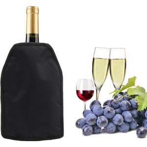 Wijnkoeler, flessenkoeler, manchet voor wijn of champagne, wijnkoeler, champagne, waterafstotende stof