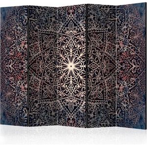 Vouwscherm - Geestelijk Fijn 225x172cm  , gemonteerd geleverd, dubbelzijdig geprint (kamerscherm)