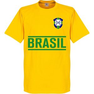 Brazilië Team T-Shirt - Kinderen - 92/98