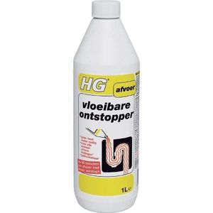 HG vloeibare ontstopper - 1L - de NR1 ontstopper  - 100% opgelost 100% resultaat - werkt al na 5 minuten - biologisch afbreekbaar