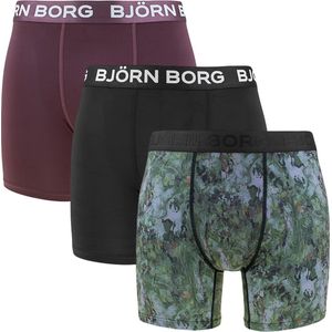 Björn Borg performance 3P microfiber boxers camo abstract multi - S