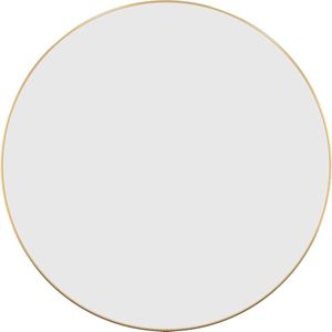 vidaXL-Wandspiegel-rond-�Ø60-cm-goudkleurig