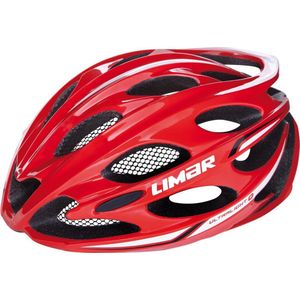 Limar Ultralight+ Fietshelm Road - Volwassenen - 200 gram - Rood - Hoofdomtrek 57cm tot 61cm - Maat L