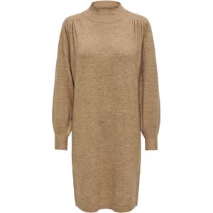 ONLY ONLEMILIA LS HIGHNECK DRESS CC KNT Dames Jurk - Maat S