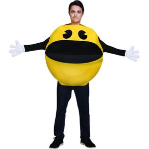 FUNIDELIA Pac-Man kostuum voor volwassenen - Maat: One Size