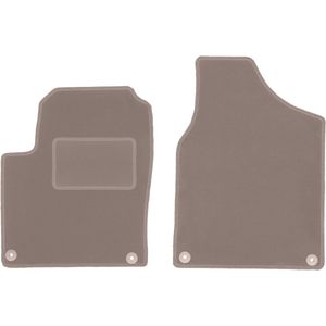 Beige voormatten voor: Volkswagen Sharan I minivan (1995-2010)
