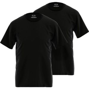 Ceceba T-shirt ronde hals - 930 Black - maat 5XL (5XL) - Heren Volwassenen - 100% katoen- 31240-4012-930-5XL