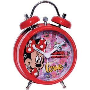 Minnie Mouse wekker 10 cm diameter