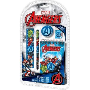 Marvel Avengers Schrijfset 5 stuks Met Kladblokje