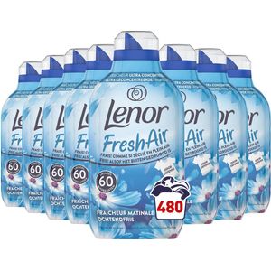 Lenor Fresh Air Wasverzachter Ochtendfris - 8 x 60 Wasbeurten