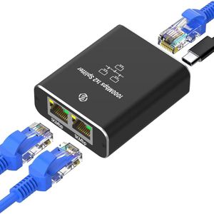 Equivera Internet Splitter - Netwerk Switch - Netwerk Splitter - Internet Switch - Internet Verdeler - Internetsplitter