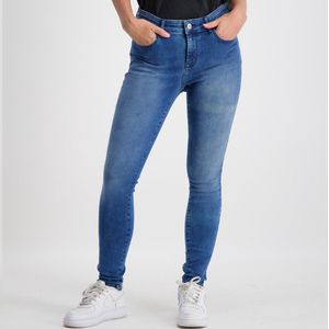 Cars Jeans Vrouwen OPHELIA Denim Skinny High waist Stone Used - Maat 31/32