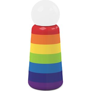 Lund Thermosfles Skittle Regenboog 300 Ml Rvs 7,5 X 19 Cm