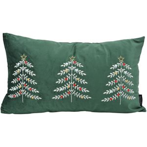 Kussenhoes 50x30 cm, katoen, ivani blauw/groen La Redoute Interieurs | La Redoute Kussenhoes 50x30 cm, katoen, ivani blauw/groen La Redoute Interieurs | La Redoute