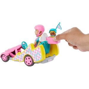 Barbie Stacie met Go-kart - Barbie auto - Barbiepop