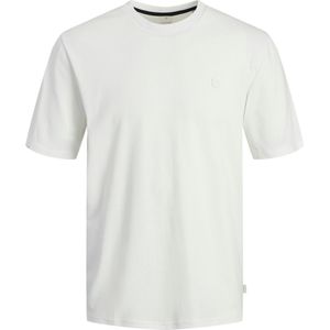 Jack & Jones T-shirt - Regular Fit - Wit - 4XL Grote Maten