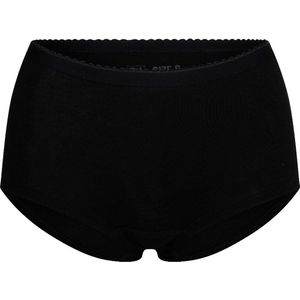 RJ Bodywear Everyday dames Middelburg short (2-pack) - zwart - Maat: M