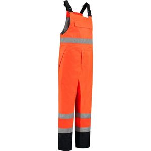 Dapro Protector Multinorm Amerikaanse regenoverall - Maat XL - Marineblauw/Hi-Vis Oranje - Vlamvertragend , antistatisch en chemicaliën resistent