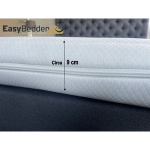 EasyBedden® - Topdekmatras - Koudschuim HR45 - 120x180 - circa 9 cm  - Actie !!!