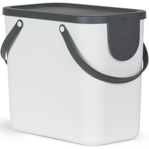 Rotho Albula afvalscheiders - BPA vrij - 25L - wit