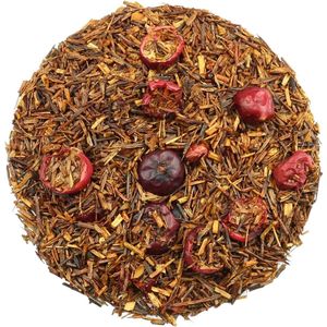 Rooibos Cranberry - Rooibos Thee - Zuid-Afrika - Losse thee - 100 gram