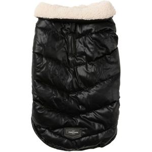 Fuzzyard Milano Jacket Zwart - Hondenkleding - 31 cm