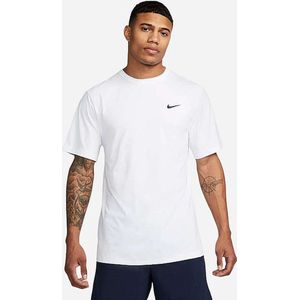 Nike Swim Nike Essential - Short sleeve hydroguard Heren Zwemshirt - White - Maat S