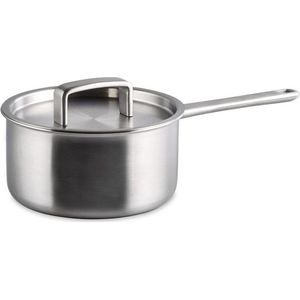 Habonne King Steelpan, 16 cm - Hoogwaardig 18/10 RVS - Energiebesparend