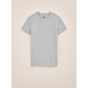 WE Fashion Jongens basic T-shirt met ronde hals