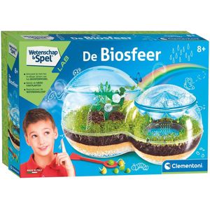 Clementoni Wetenschap & Spel - De Biosfeer - Experimenteerdoos - Wetenschapslab - Vanaf 8 jaar