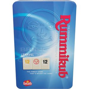 Reisspel Rummikub voor Kinderen - Bordspel voor 2 tot 4 Spelers, Ideaal voor Vakantie