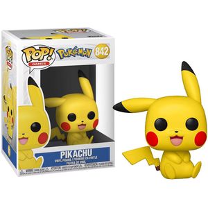 Funko Pop! Games: Pokemon - Pikachu Seated #842