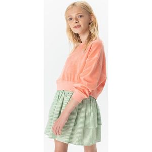 Sissy-Boy - Koraal roze badstof sweater