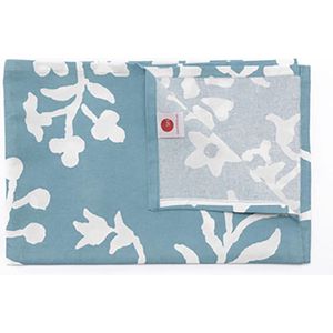 TINT AJOURE UNI TAFELLOPER 50X150 FLOWERS AQUA