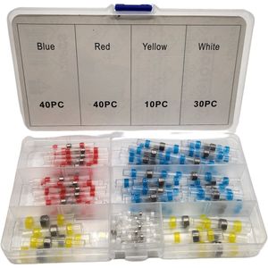 Weber Tools 120 delig assortiment soldeerhulzen in wit, rood, blauw en geel