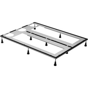 Duravit Stonetto Potenset 80x140 cm Antraciet Mat