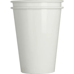Generic bekers herbruikbaar 180 ml 400 stuks wit