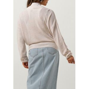 Another Label Len Knitted Pull L/s Truien & vesten Dames - Sweater - Hoodie - Vest- Gebroken wit - Maat XS