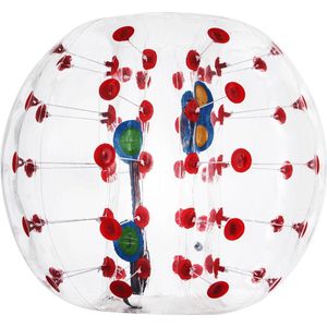 Vevor - Opblaasbare - Bumper Balm -1.2M Diameter - Bubble - Voetbal - Opblazen - In 5 Min Opblaasbare - Bal Rood