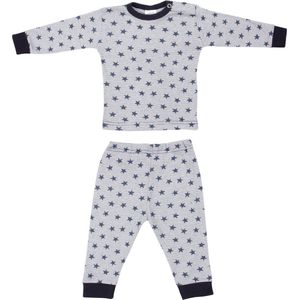 Beeren Bodywear Pyjama Stripe Star Marine Maat 86/92