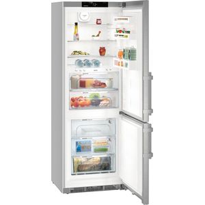 Liebherr CBNef 5735 koel-vriescombinatie Vrijstaand 393 l D Zilver