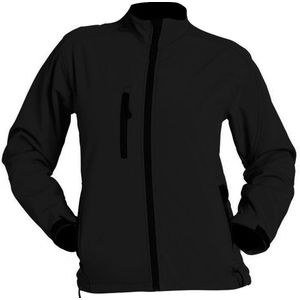 SOLS Dames/dames Roxy Soft Shell Jacket (ademend, winddicht en waterbestendig) (Zwart)