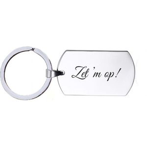 Sleutelhanger RVS - Zet M Op