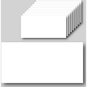 10 Tegelstickers Zelfklevend - 60 x 30 cm - Wanddecoratie voor Keuken, Badkamer en Meer - 10 Stuks