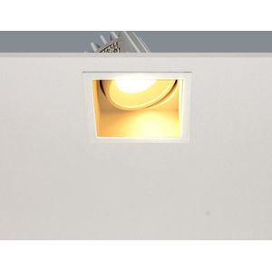 Artdelight - Inbouwspot Vibs - Wit - LED 10W 2700K - IP44 - Dimbaar > inbouwspots badkamer | inbouwspot wit | led lamp