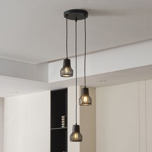 Industriële bruine hanglamp - Hailey